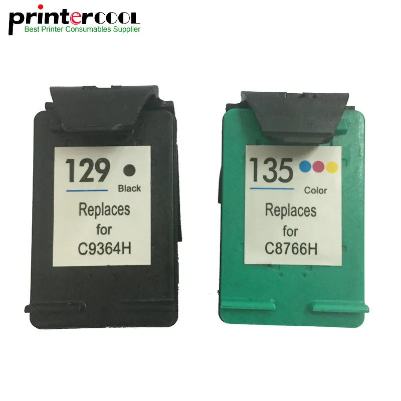 Заправочный чернильный картридж einkshop 129 135 для принтера hp Deskjet 5940 5943 D4163 6983 Photosmart 2570
