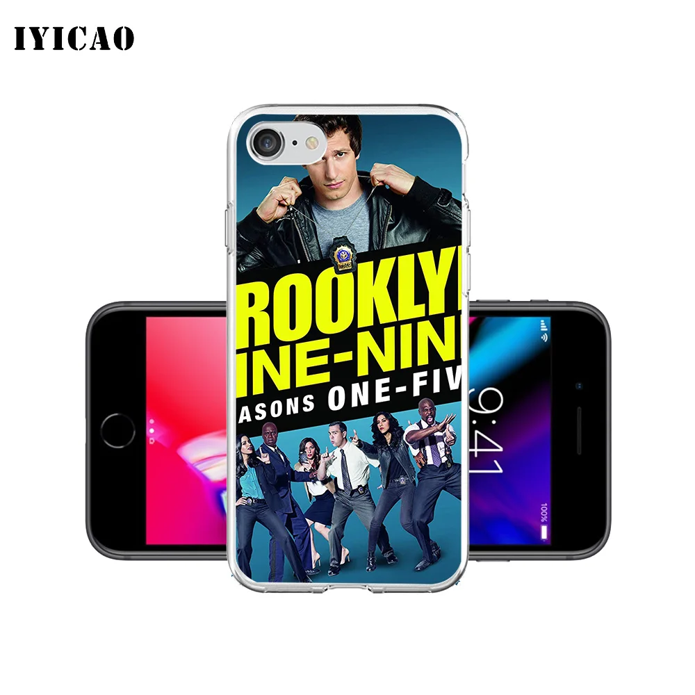 Мягкий силиконовый чехол для телефона IYICAO Brooklyn Nine 2019 iPhone X XR XS MAX 6 6s 7 8 Plus 5 5S SE из