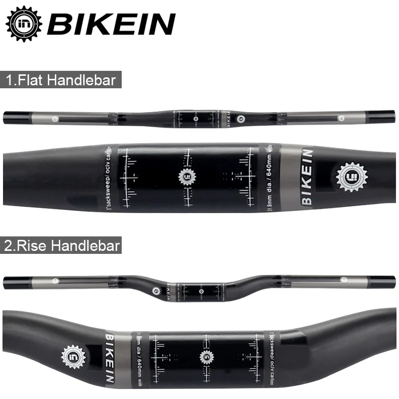 BIKEIN T700 UD углеродный руль для горного велосипеда езда на велосипеде Горный
