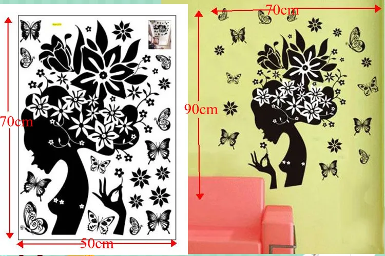 Freeshipping Butterfly Vinyl Wall Stickers Home Decor diy sticker home decoration for wall | Дом и сад