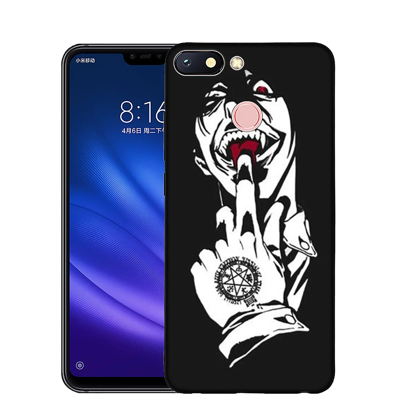 IYICAO Хеллсинг Алукард Мягкий силиконовый чехол для Xiaomi mi 9 8 A2 Lite A1 6 pocophone f1 макс 3 a2 |