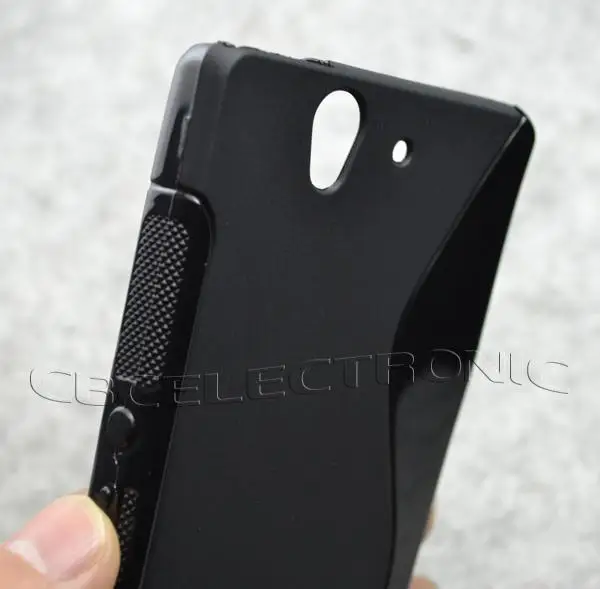 Новый высококачественный черный нескользящий гелевый Чехол S Line для Sony Xperia Z L36h