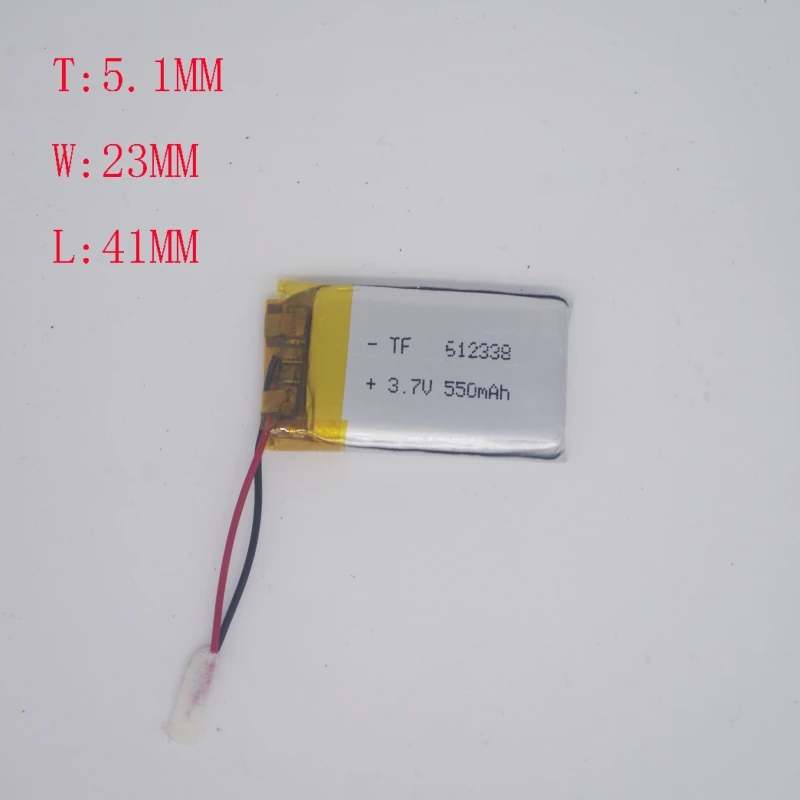 3 7 В полимерная литиевая батарея 512341/502035 502040 маленький звук MP3 Bluetooth гарнитура