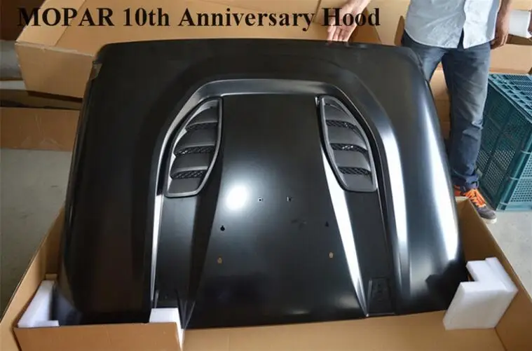 Mopar 10th Anniversary капюшон для Wrangler крышка двигателя 4x4 Offroad аксессуары | Автомобили и