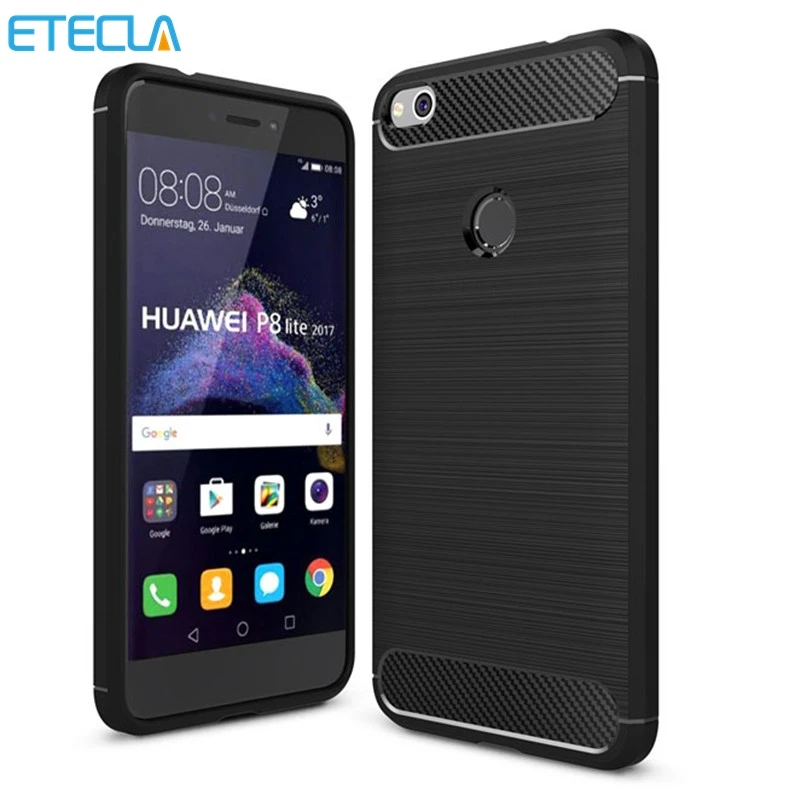 For Huawei P9 Lite 2017 Case On Cover P9Lite Silicone Mix Hybrid Protective Soft Shell |