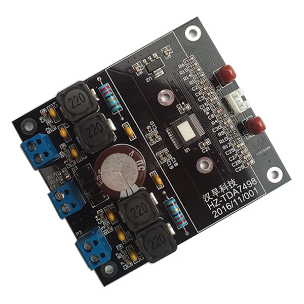Плата цифрового усилителя HIFI fever TDA7498 100 Вт + класс D 2 0 каналов готовая |