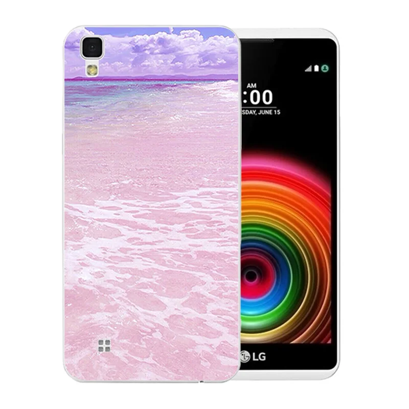 For LG X Power Phone Cases Luxury Matte for K220ds K220y Ls755 Cover Pinky Protect Pattern Shell Lg Coque |