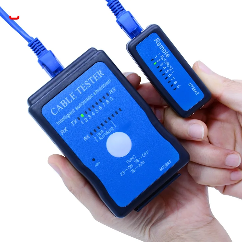 Wholesale M726AT Cable Tester LAN USB RJ45 RJ11/RJ12 Network Ethernet CAT5 UTP Multi-Modular PC | Инструменты