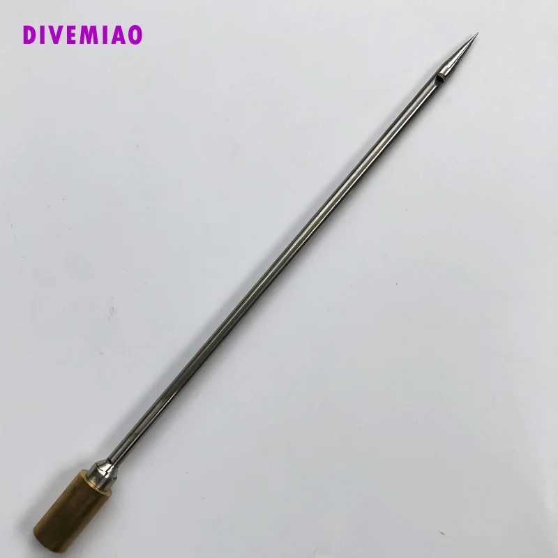 fiber DIVEMIAO полесгрушевый наконечник/ручное копье одиночный наконечник - Цвет: fiber