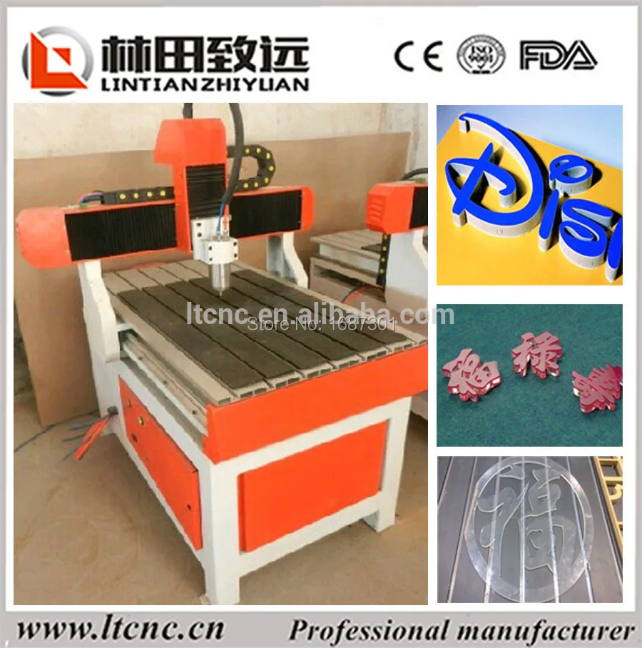 Высокая точность дешевые! китае производство 6090 3d фрезерный станок с чпу цзинань