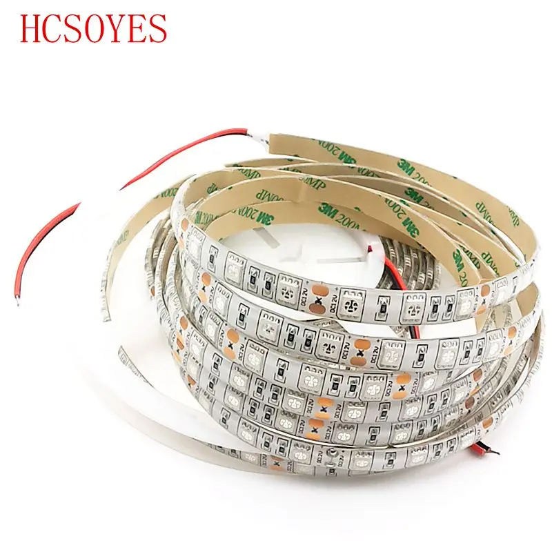 5 м/rolls12v 5050 60 светодиодный s/M УФ водонепроницаемый ультра фиолетовый 395 405nm ip30