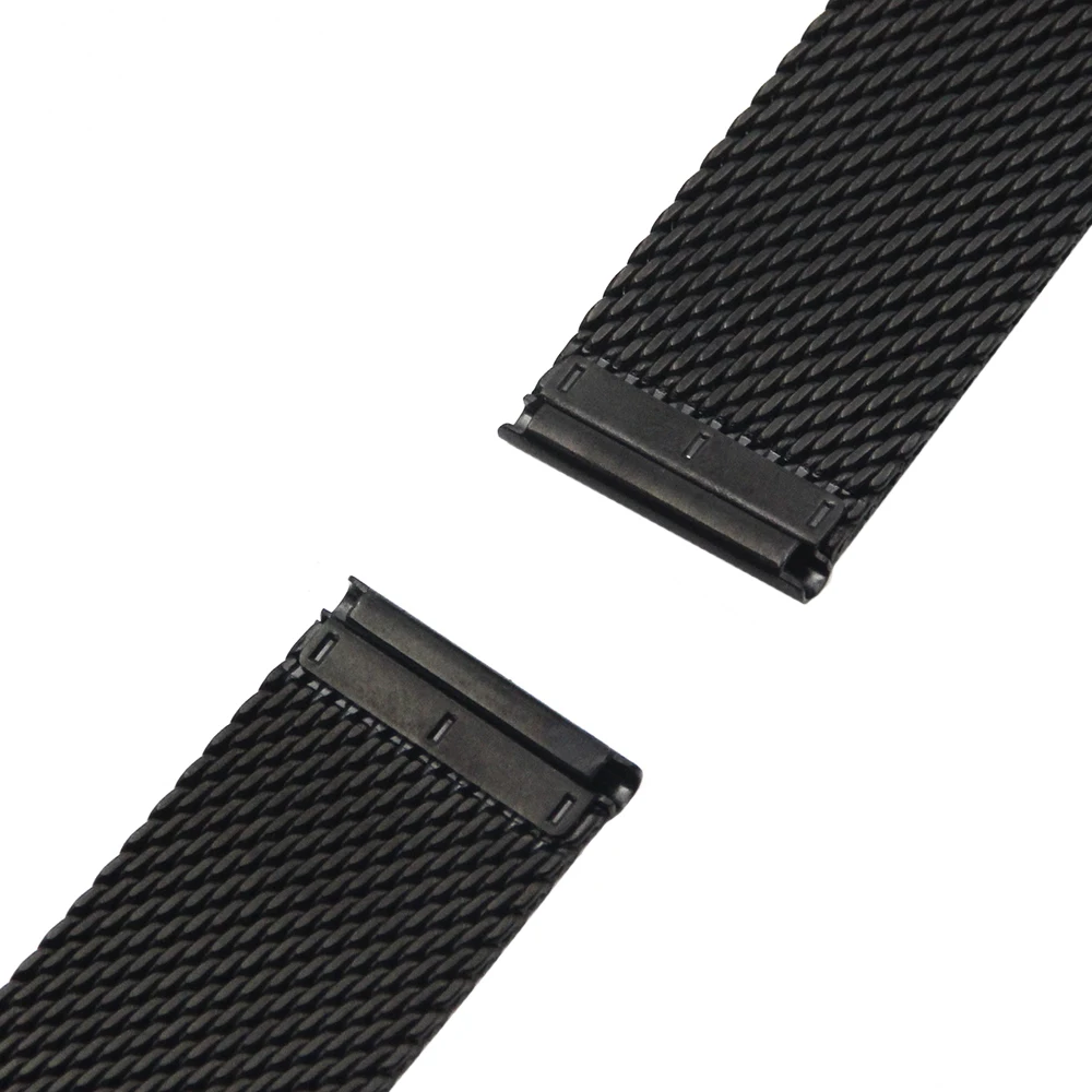 

22mm 24mm Stainless Steel Watch Band for Ferrari Watchband Men Women Metal Strap Wrist Loop Belt Bracelet Black Silver + Pin