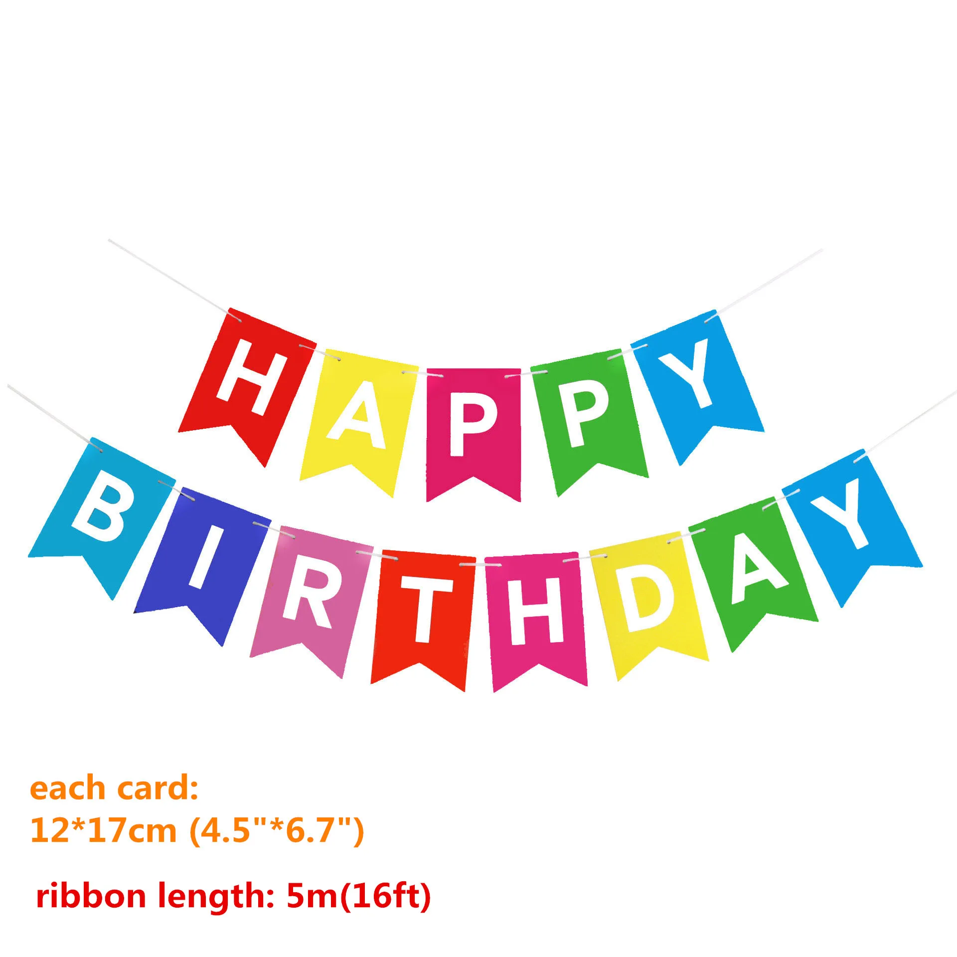 005 С днем рождения баннер овсянка несколько цветов Bday знак динозавр вечерние принадлежности блестящие золотые буквы украшения, товары для вечеринки - Цвет: 005