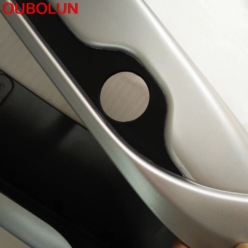 OUBOLUN 2 шт. для Nissan Qashqai Dualis J11 2014 2015 2016 2017 ABS защита переднего и заднего бампера
