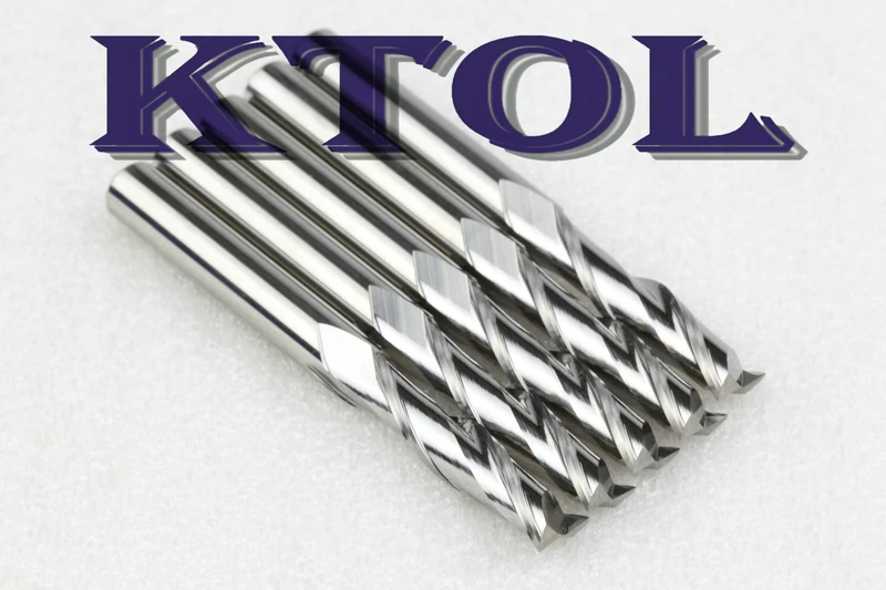 Мощная Концевая фреза 8*35 мм с 2 канавками для деревообрабатывающего инструмента