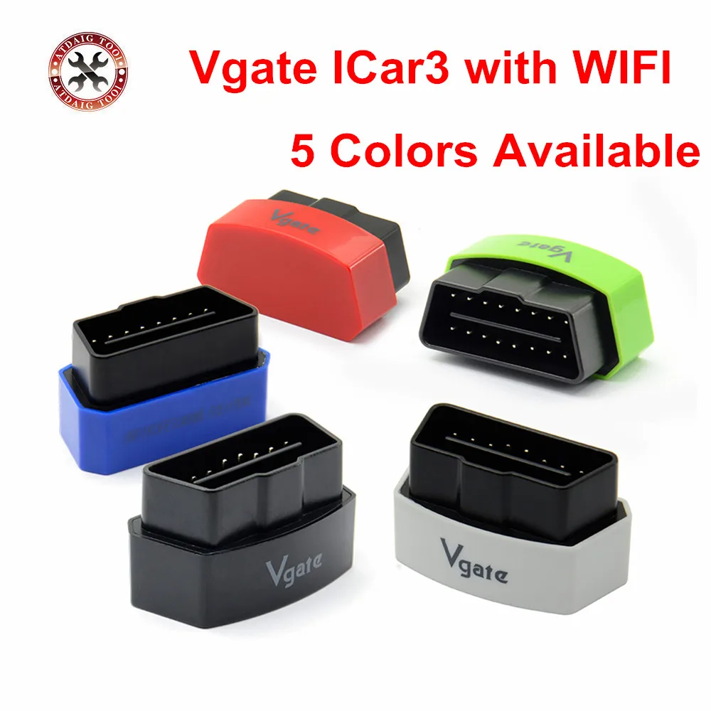 Диагностический сканер Vgate iCar 3 ELM327 Wi Fi OBD2 для ANDROID iOS iPHONE iPAD iCar3 самая низкая цена|obd2