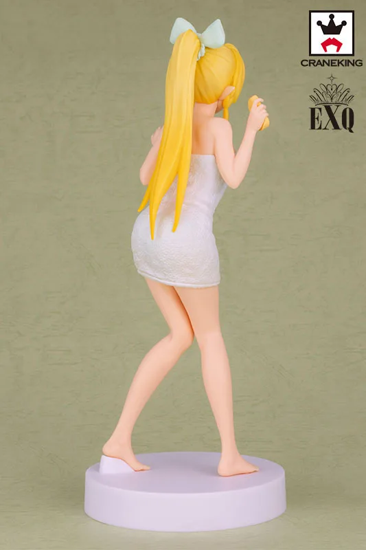 100% оригинальная коллекция Banpresto EXQ Figure Yukemuri Leafa от &quotSword Art Online: Code Register&quot|Игровые