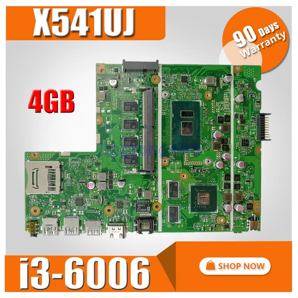 X541UJ i3 6006 Процессор GT920M 2 ГБ на борту 4 Оперативная память DDR4L для For Asus X541UVK