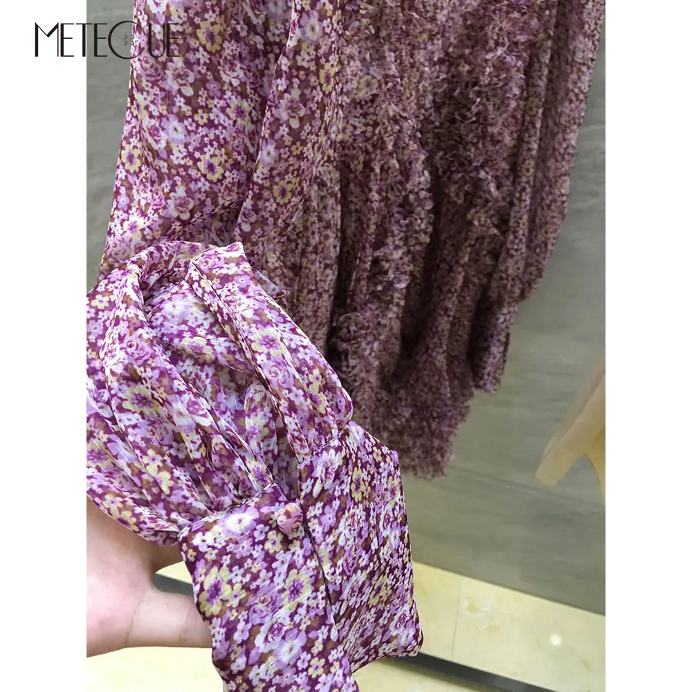 Комплект из 2 предметов: платье с цветочным рисунком 2019 осенние модные смесь