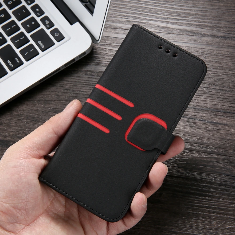 L-FADNUT для samsung S9 чехол S10 S8 Plus бизнес винтажные магнитные застежки для бумажника подставка кожа для samsung Galaxy Note 8 9 чехлы