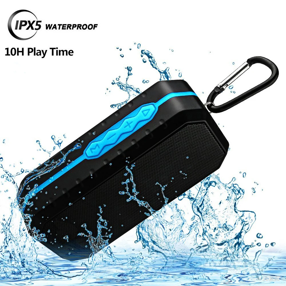 Bluetooth-Колонка Водонепроницаемая с поддержкой FM-радио AUX TF USB | Электроника