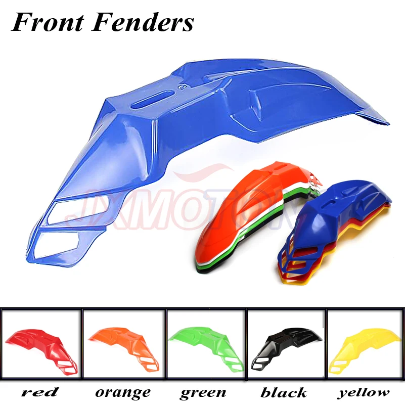 

Universal Front Fender Mudguard Off Road Dirt Bike Motorbike Front Fenders For KTM EXC KAWASAKI KLX250 with 7 Colors