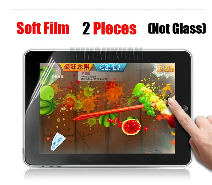 2 шт прозрачная Защитная мягкая пленка для экрана (не стекло) Samsung Galaxy Tab A 10 1 с S Pen