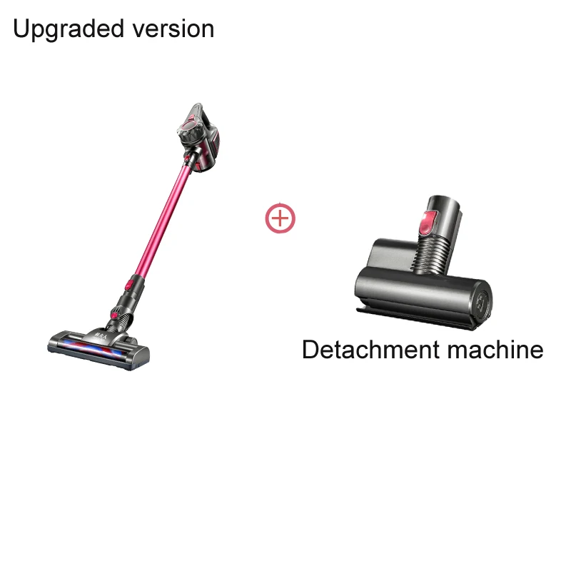 Handheld Wireless Vacuum Cleaner Household High Suction Mute Charging Detachment Machine Cordless Machine - Цвет: Upgraded version
