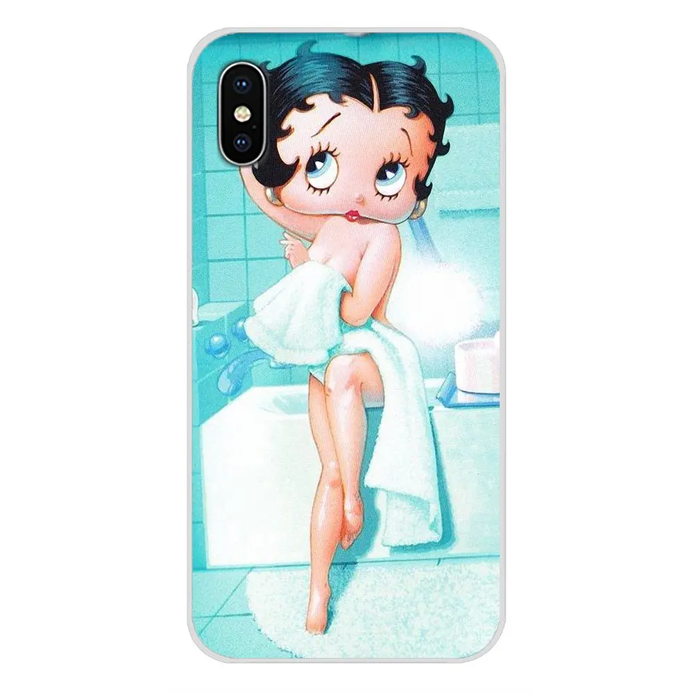Аксессуары чехлы для телефонов Xiaomi Redmi 4A S2 Note 3 3S 4 4X 5 Plus 6 7 6A Pro Pocophone F1 Betty Boop |