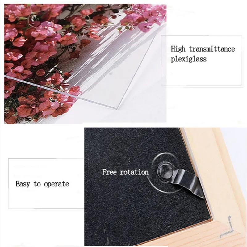 Деревянные фоторамки для дивана украшение телевизора художественная подвесная