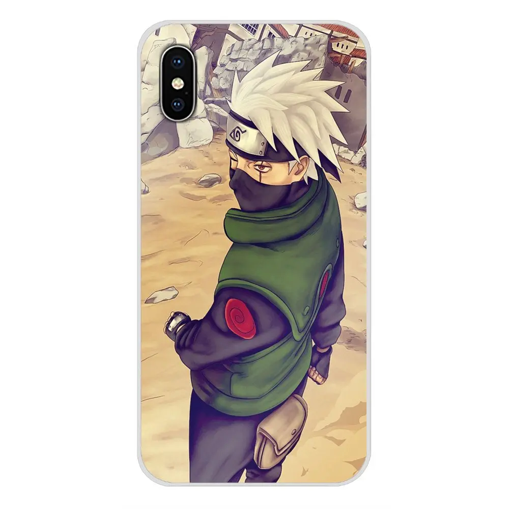 For Samsung A10 A30 A40 A50 A60 A70 Galaxy S2 Note 2 3 Grand Core Prime Transparent TPU Cases Cover Kakashi Copy Cat Anbu Design | Мобильные