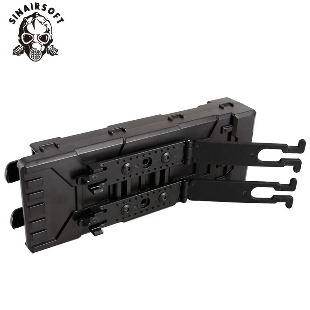 SINAIRSOFT дробовик сумка для амуниции 10 патронов ABS Тактический чехол для перезагрузки держатель Molle Чехол для 12 Калибр магазин для патронов держатель картриджа