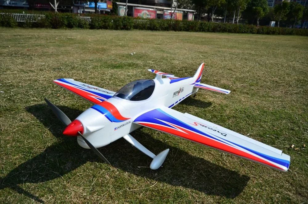 50E/50 класс 1380 мм размах крыльев EPO F3A электрический комплект самолетов с фиксированным крылом RC