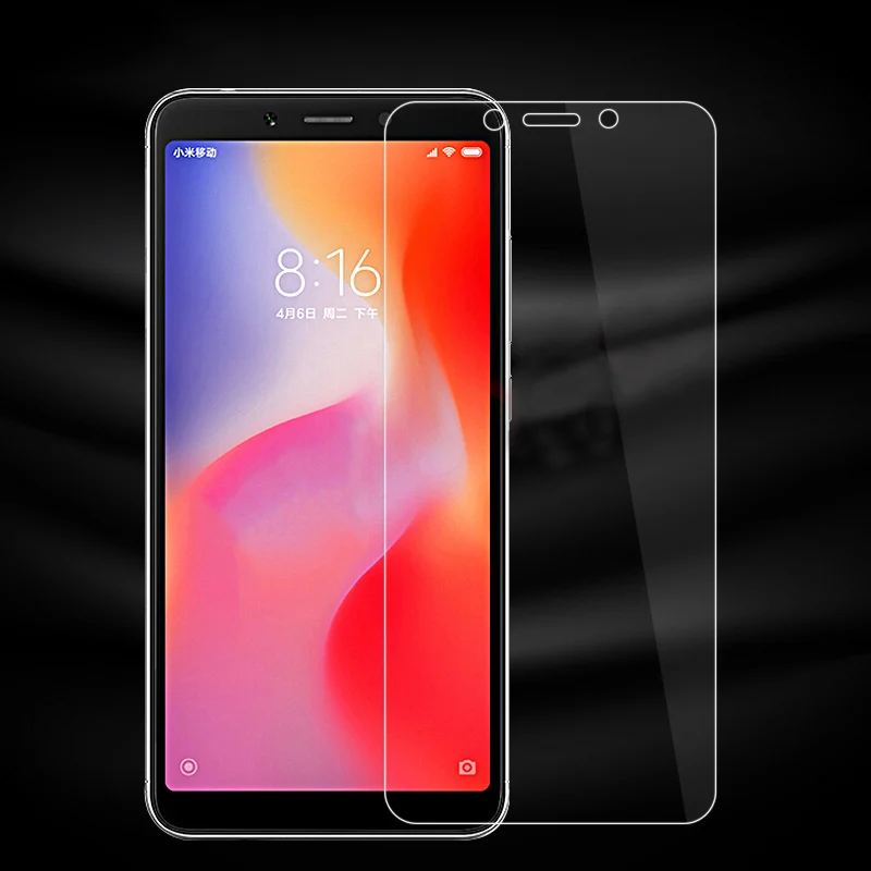 Clear Redmi 6A защитное стекло 2.5D 9H HD Высокое качество Полный экран протектор для Xiaomi Redmi 6A закаленное стекло - Цвет: Clear
