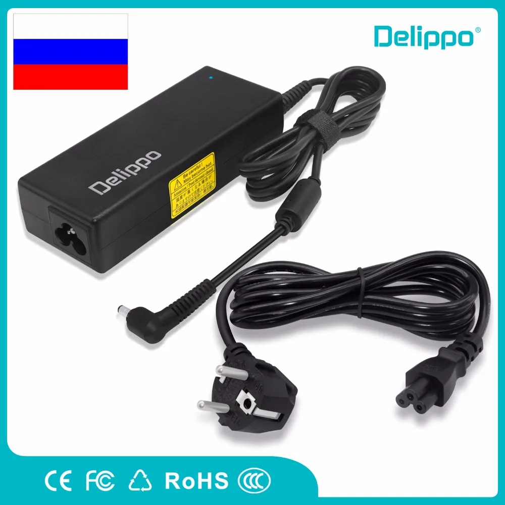 

Delippo 19V 4.74A switching AC Adapter For Asus A41I A42J/V A43S A45V A46C A52J A53S A55V A56C A72 A83S Laptop Power Charger 90W
