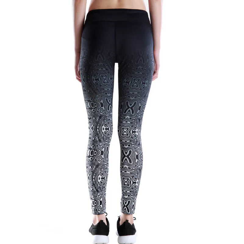 Женские штаны для фитнеса высокоэластичные Спортивные Леггинсы женские йоги