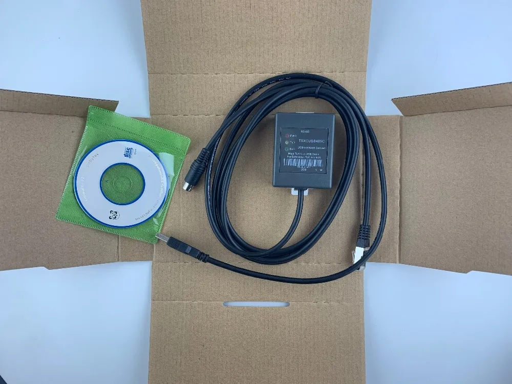 TSXCUSB485+ TSXCRJMD25 USB к RS485 многофункциональный адаптер PLC для премиум, Micro, Nano, Naza, Twido PLC& HMI TSXPCX3030, есть