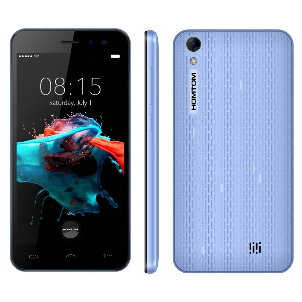 Оригинальный HOMTOM HT16 Android 6 0 MTK6580 4 ядра 1 3 ГГц 8 Гб Встроенная память ГБ Оперативная