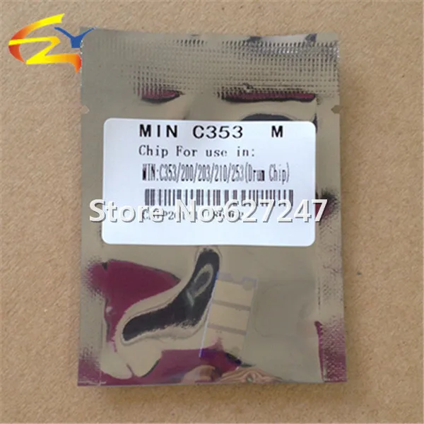 IU212M Bizhub C200 C203 C210 C253 C353 C7720 C7721 части копира для Konica Minolta чип барабанного блока