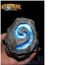 WOW Hearthstone Батарея светильник s дыхательный изменить ПВХ фигурка Коллекционная