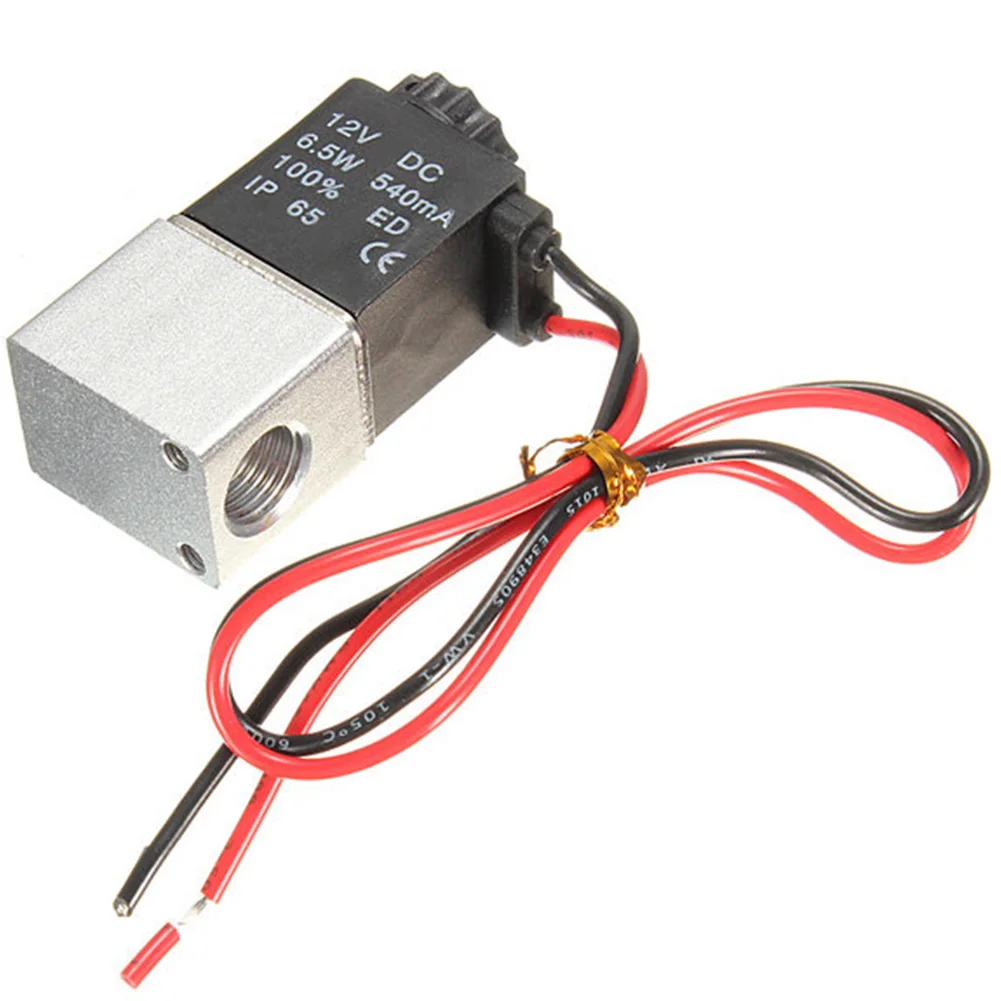 1/4 дюйма DC 12 V 2 Way нормально замкнутый Электрический электромагнитный Air|Мебельные