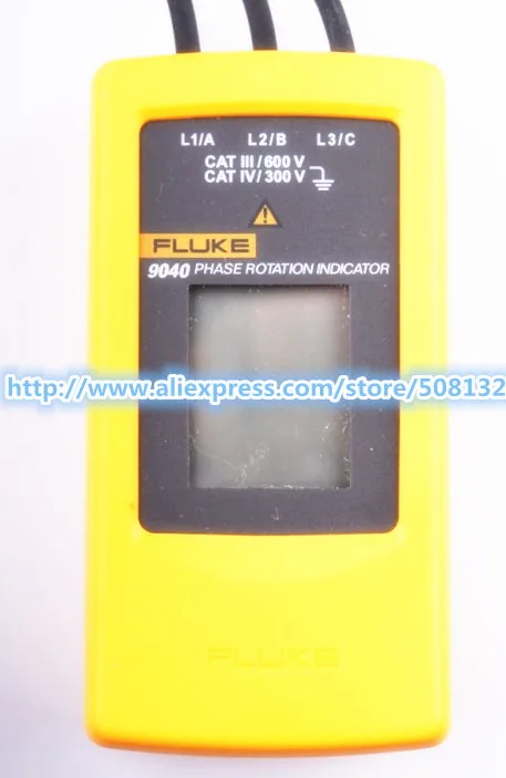 Цифровой индикатор вращения фазы Fluke 9040 измерители F9040 40 V 700 V|tester meter|tester digitaltester