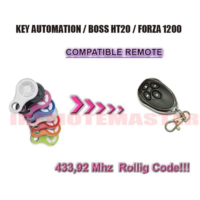 Новый ДЛЯ Forza 1200 двигателей совместимый открывалка двери гаража код прокатки 433 92