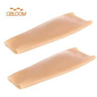 1 pair realistic silicone beautiful legs sets crossdressers leg arm enhancement soft silicone forms covering limbs scars cover