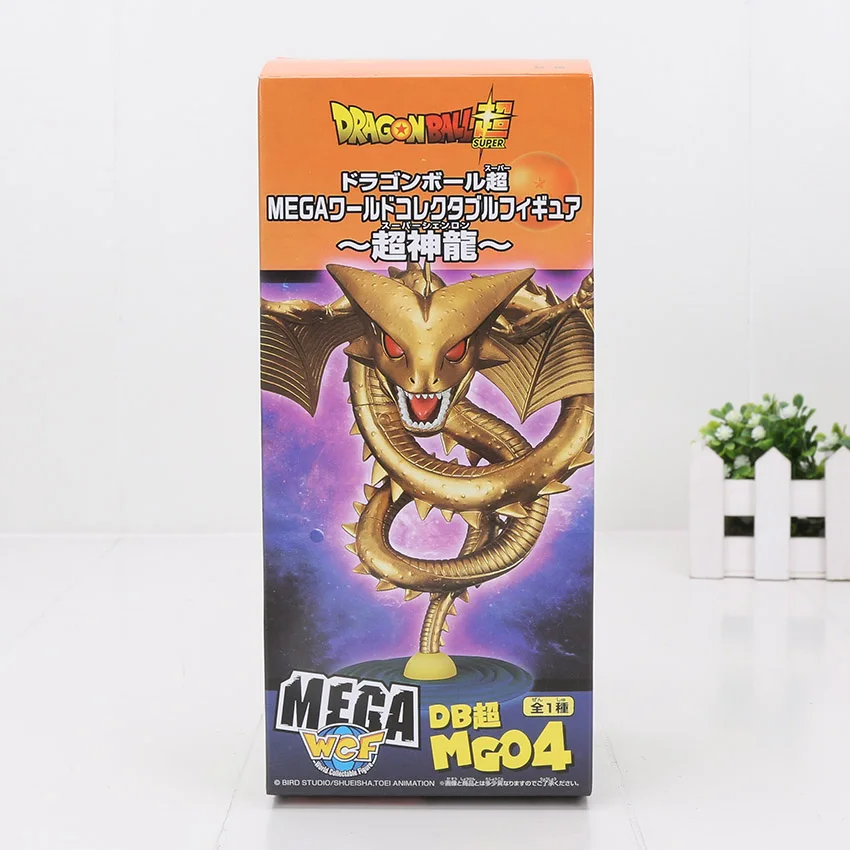 with box 15 см аниме Dragon Ball Супер shenron золотой дракон KAMINORYU ПВХ фигурка модель игрушки dragon Ball Z фигурка - Цвет: with box