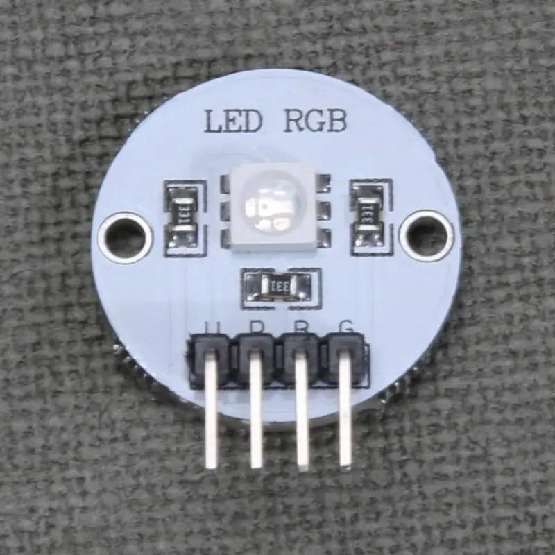 Цвета сменный светодиодный модуль лампы Расширительная доска для 51/AVR/ARM/Arduino 5050 SMD Полноцветный RGB