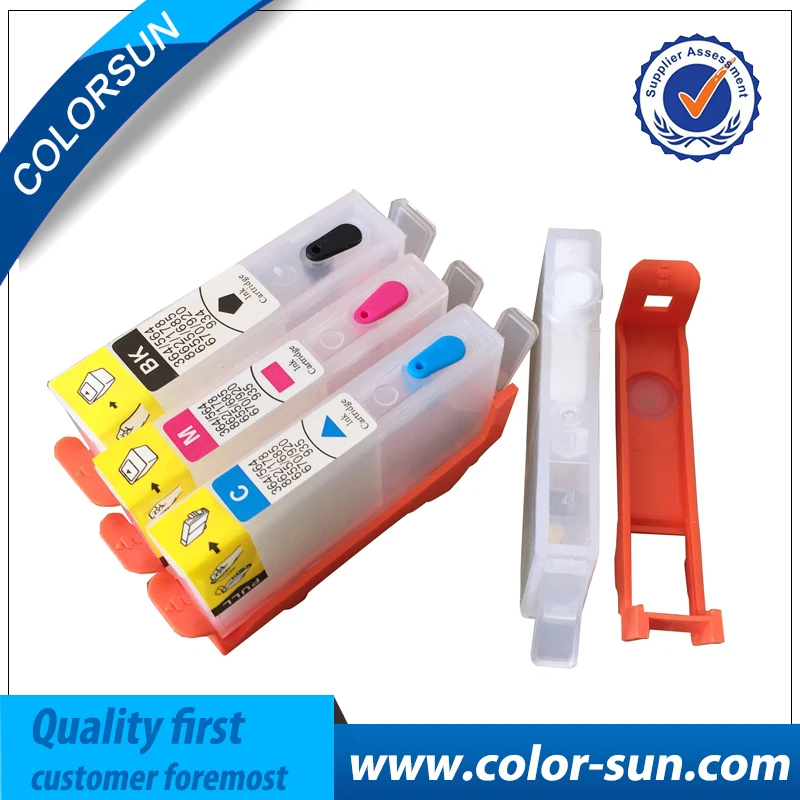 Для hp 655 для перезаправляемый чернильный картридж с чипом на чернилами Deskjet 3525 4615