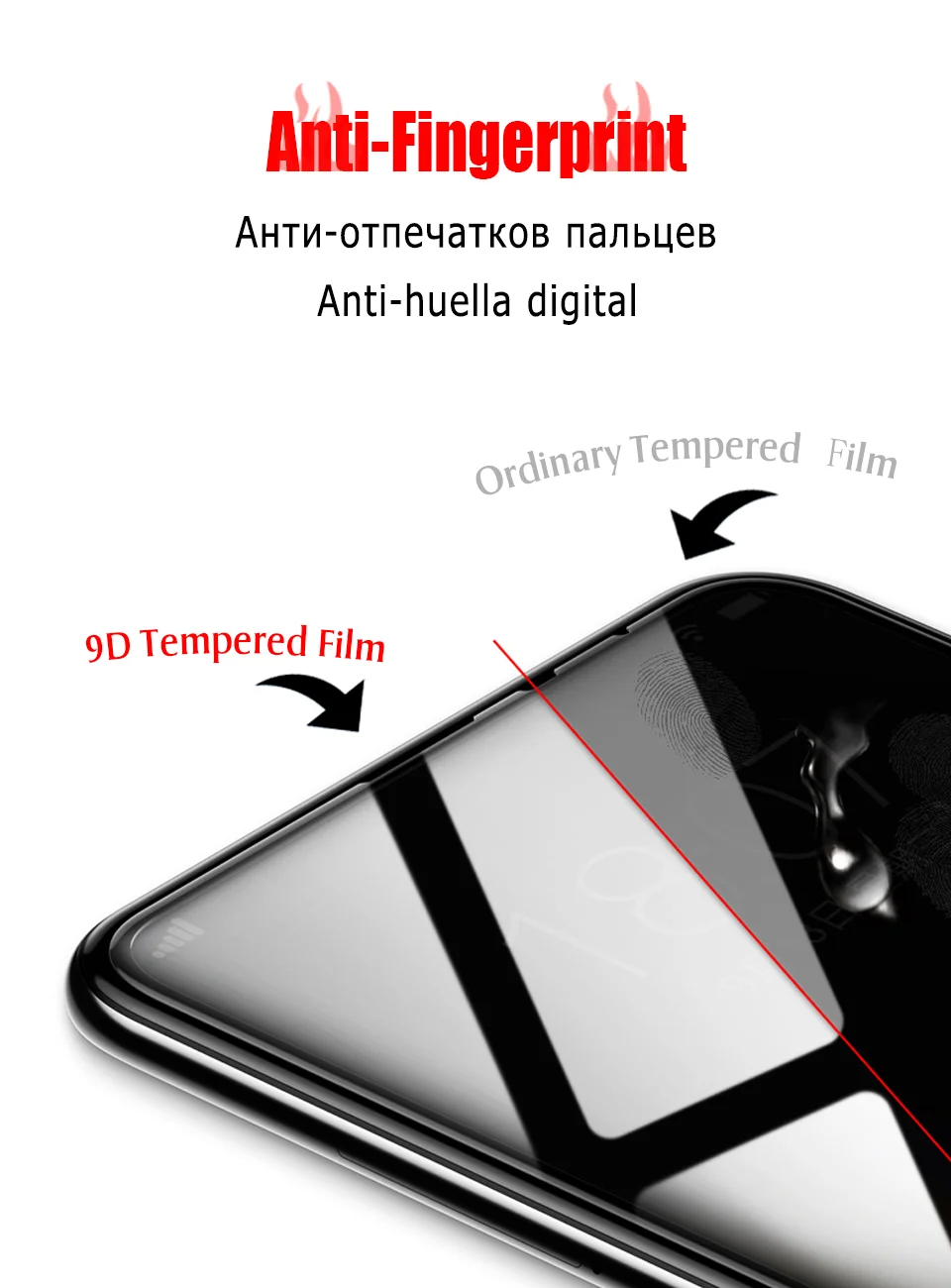 Baixin 9D полное покрытие закаленное стекло для Xaiomi A1 5S 5X 6 6X Mix2 9 Защитная пленка