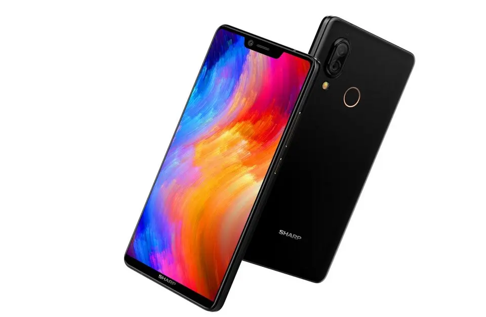 Глобальная версия SHARP AQUOS S3 Смартфон Android 8 0 Snapdragon 630 Octa Core 4 GB 64 5 99 дюймовый NFC оты 3200