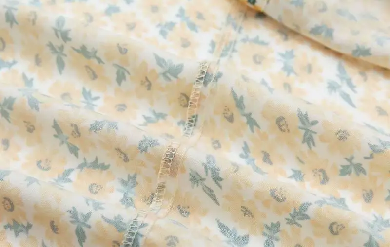 Летнее платье с цветочным рисунком новинка 2019 модный крохотный цветок принты